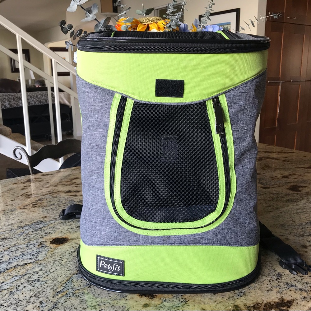 Pet carrier backpack